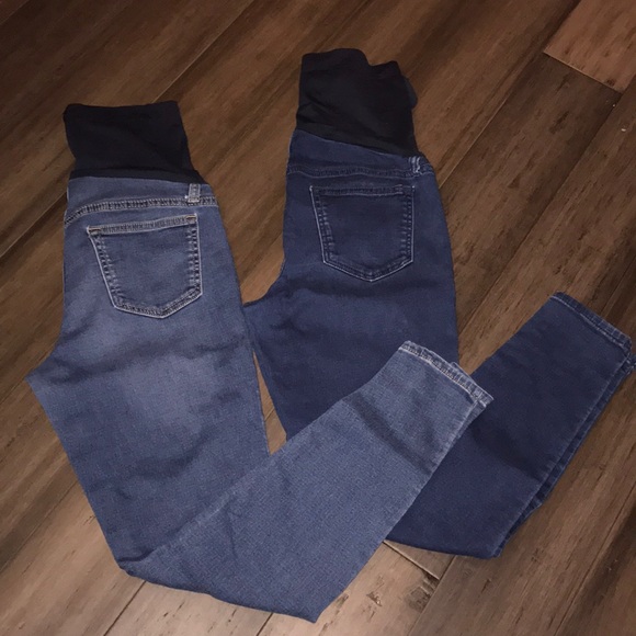 2 Maternity Jeans Jeggings - Picture 3 of 3